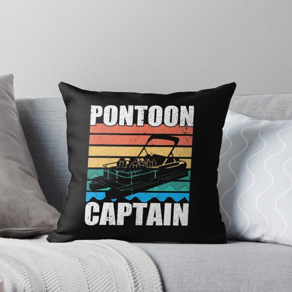 Item preview, Retro Funny Pontooning Boat Pontoon Captain designed and sold by KristinTara.
