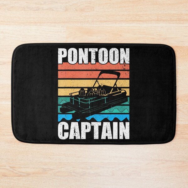 Item preview, Retro Funny Pontooning Boat Pontoon Captain designed and sold by KristinTara.