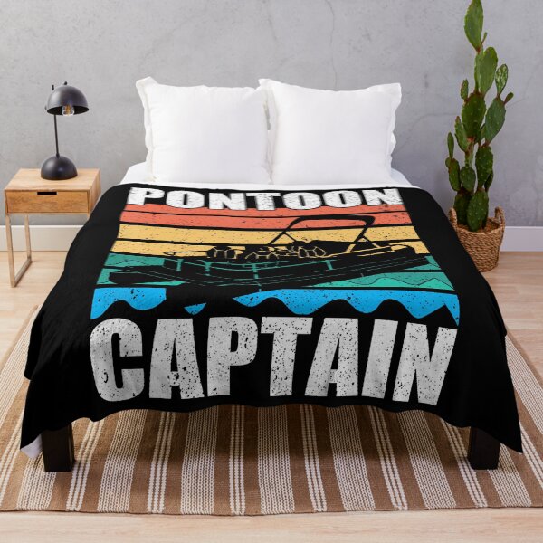 Item preview, Retro Funny Pontooning Boat Pontoon Captain designed and sold by KristinTara.
