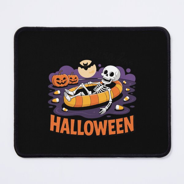 Item preview, Just Waiting for Halloween Skeleton Spooky designed and sold by skanderio.