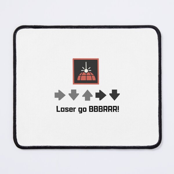 Item preview, Laser from above go bbrrr designed and sold by CrunchNut.