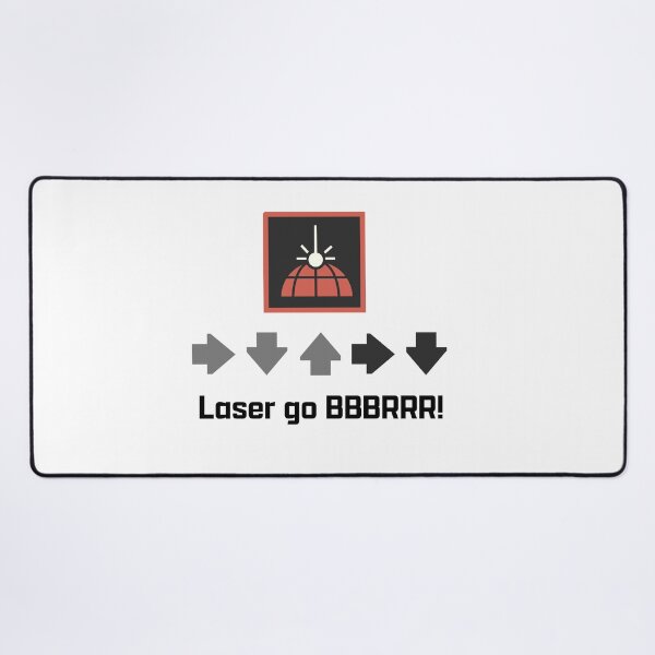 Item preview, Laser from above go bbrrr designed and sold by CrunchNut.