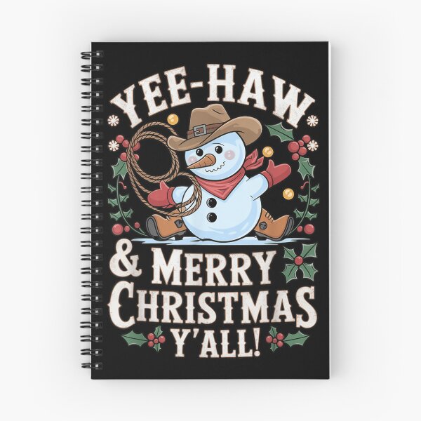 Item preview, Yee Haw Merry Christmas Yall Cowboy Snowman Western Holiday designed and sold by Altenpendinton.