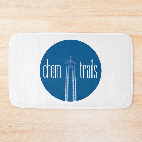 Item preview, Chemtrails - Air plane in rounded sticker designed and sold by valovic.