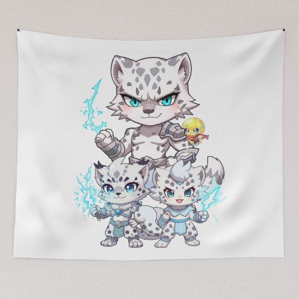 Item preview, The Aurelfrost Lineage — Monarchs of the Frozen Storm designed and sold by Monzora.