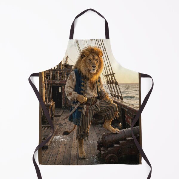 Item preview, Lion Pirate, King of the High Seas designed and sold by Tridentulus.