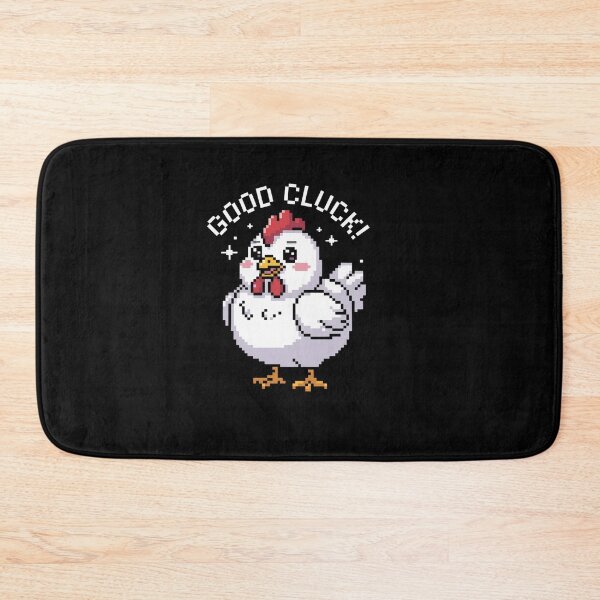 Item preview, Wonton the Pixel Gaming Cute Chicken  designed and sold by ReadySide.