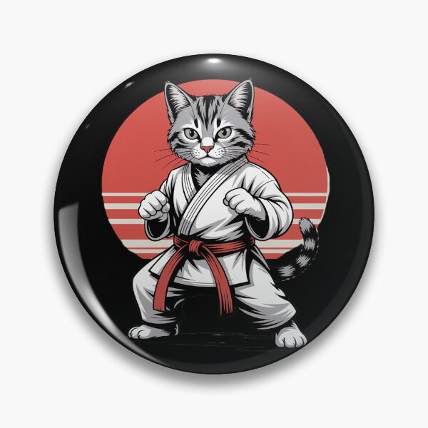 Item preview, Karate & Judo, Cat Japanese Martial Arts, Japan & Cat designed and sold by skanderio.