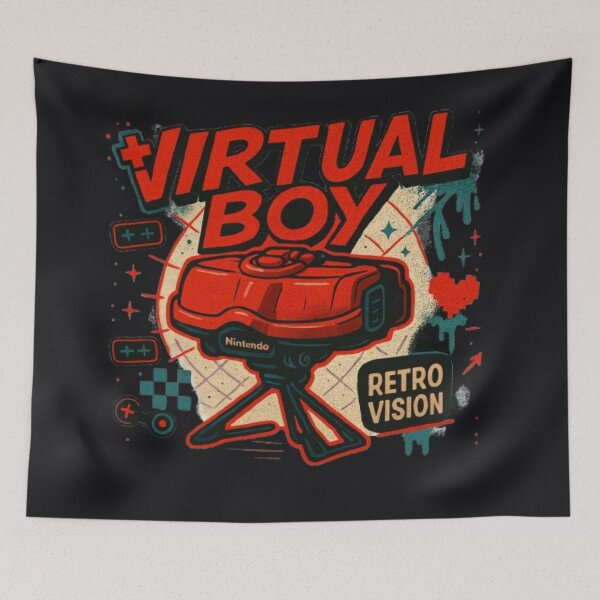 Item preview, Virtual Boy —  Retro Vision designed and sold by Apex_N_Action.