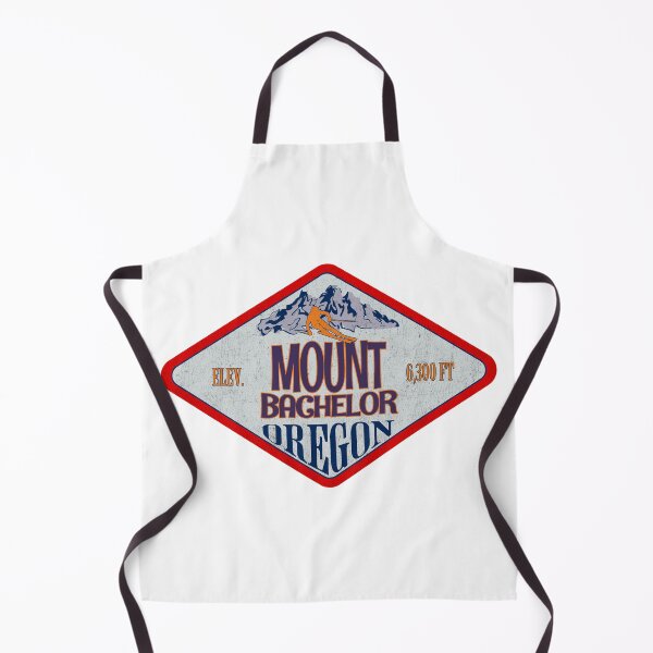 Item preview, Mount Bachelor Ski Resort, Oregon, Vintage skiing badge design designed and sold by Wanderful-roads.