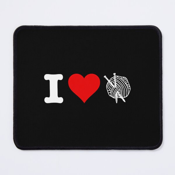 Item preview, I Heart Love Knitting designed and sold by FlorenceNorma.