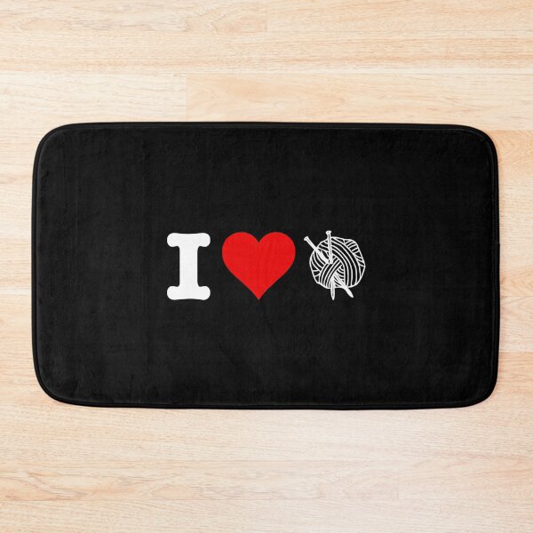 Item preview, I Heart Love Knitting designed and sold by FlorenceNorma.