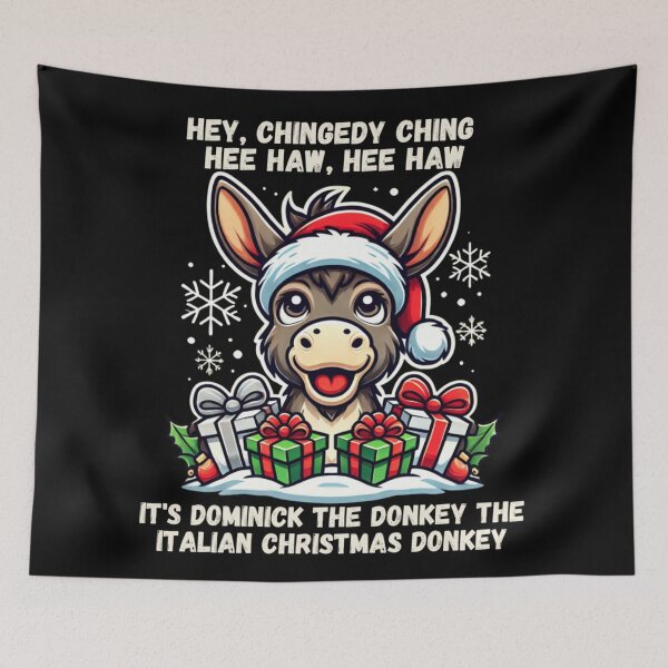 Item preview, Dominick The Donkey Cute Italian Christmas Song Holiday Gifts designed and sold by WilliaMaler.