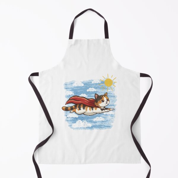 Item preview, Flying Calico Cat Superhero designed and sold by dudelinart.