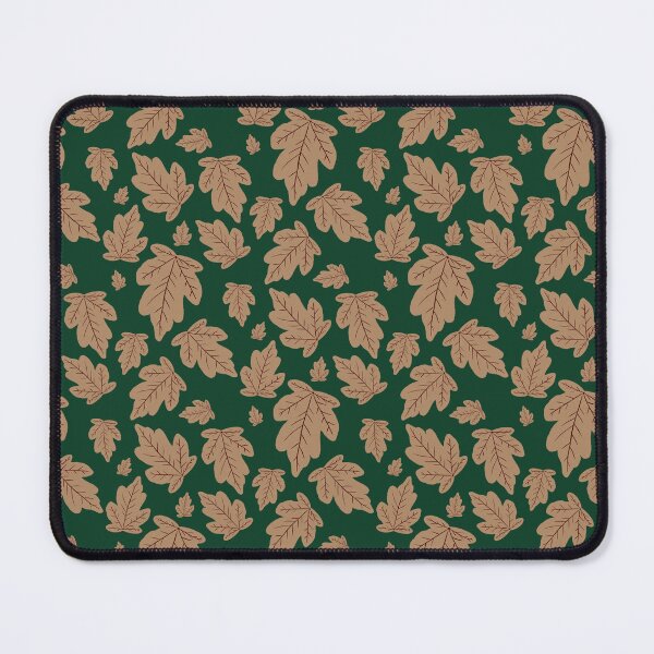 Item preview, Autumn Leaves On A Green Background designed and sold by PapuruDesigns.