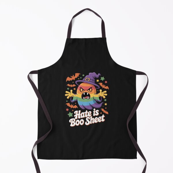 Item preview, Cute Boo Sheet Gay Pride Ghost Hate Rainbow Flag LGBT designed and sold by GaryPacheco6.