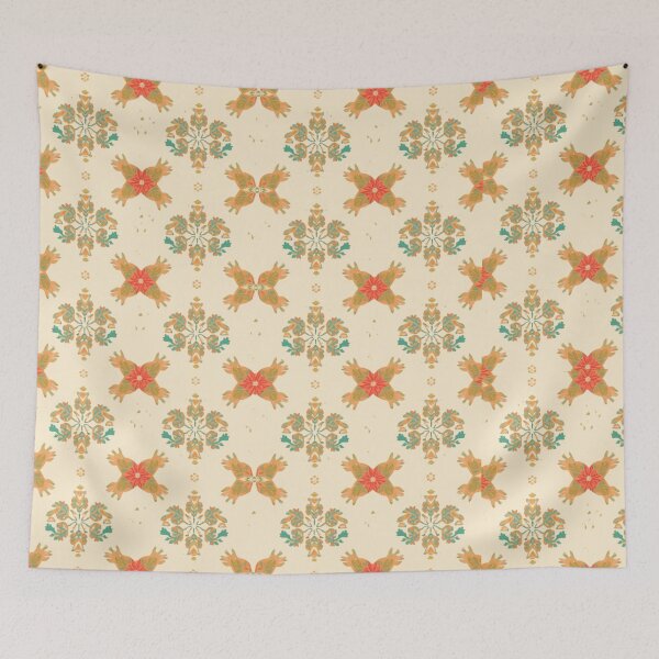 Item preview, Christmas symmetrical pattern festival joy designed and sold by Nordic Echo.