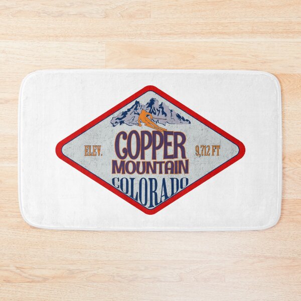 Item preview, Copper Mountain Ski Resort, Colorado, Vintage skiing badge design designed and sold by Wanderful-roads.