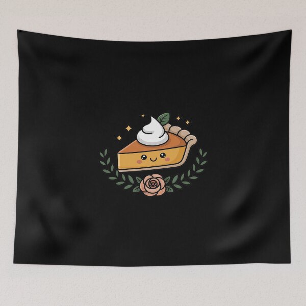 Item preview, Kawaii Pumpkin Pie Fall Autumn Cottagecore Thanksgiving designed and sold by skanderio.