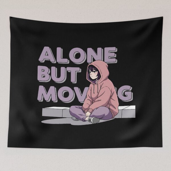 Item preview, Alone But Moving designed and sold by MOFAPPAREL.