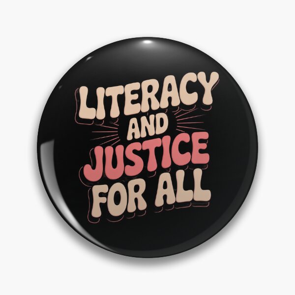 Item preview, Literacy And Justice For All Book Lover  designed and sold by RoyTill0Art.