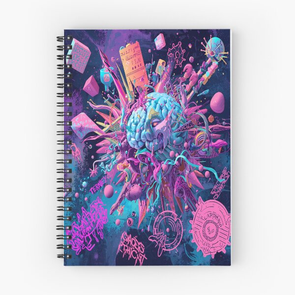 Item preview, Brain Futuristic designed and sold by orladevyart.
