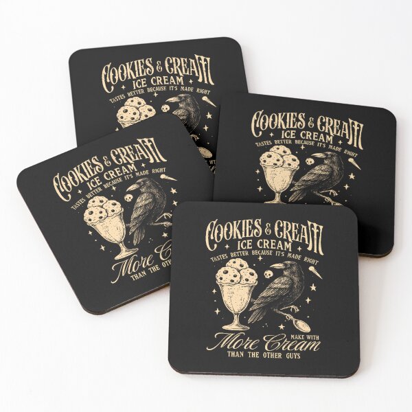Item preview, Romance oscuro Libro picante Cuervo Cuervo leyendo Galletas Crema designed and sold by KathleenEliza.