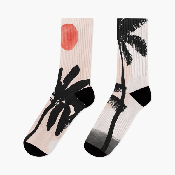 Item preview, Palms under the Orange Sun designed and sold by CatsAndDots.