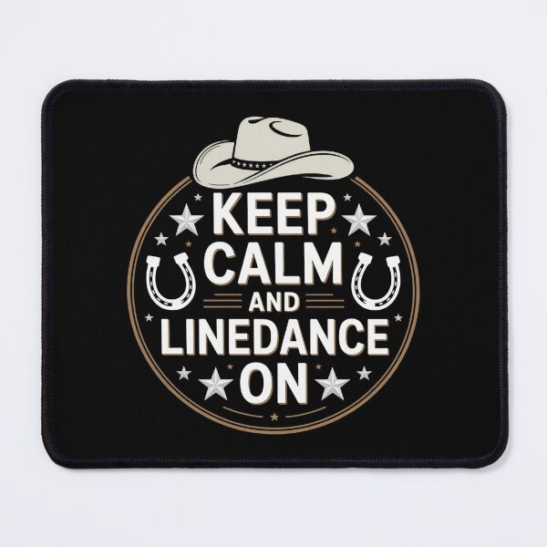 Item preview, Keep Calm and Line Dance On Retro Sunset designed and sold by skanderio.
