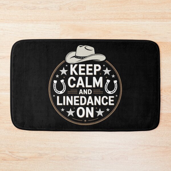 Item preview, Keep Calm and Line Dance On Retro Sunset designed and sold by skanderio.