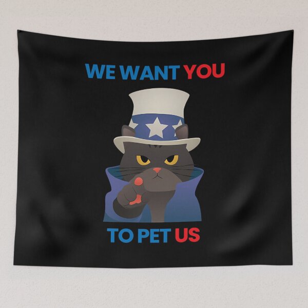 Item preview, We Want You To Pet Us designed and sold by BSmithApparel.