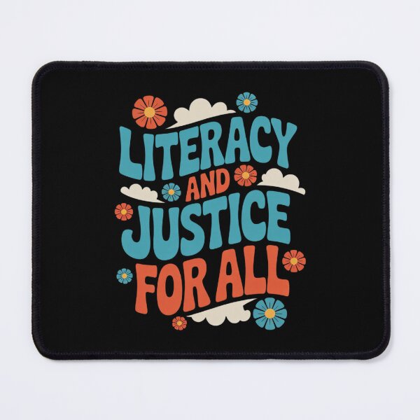 Item preview, Literacy And Justice For All Bookworm Get Lit Teacher 3  designed and sold by RoyTill0Art.