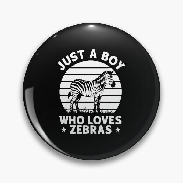 Item preview, Just A Boy Who Loves Zebras designed and sold by JosephineSarah.