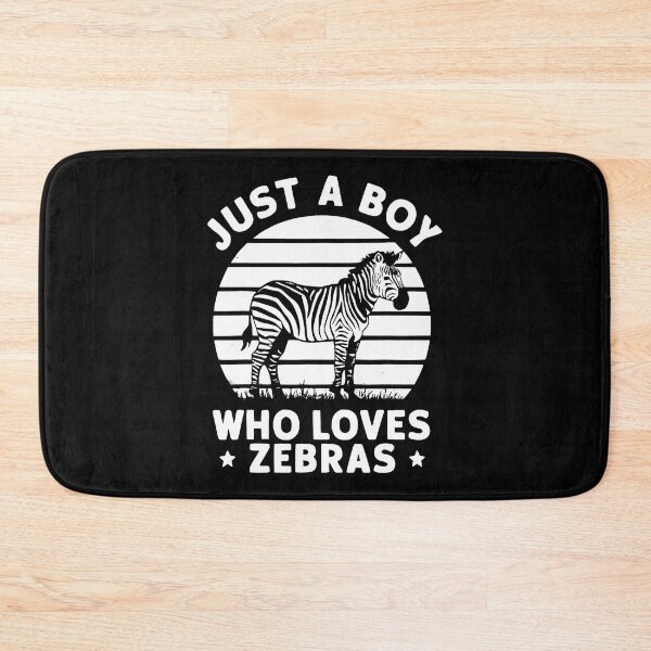 Item preview, Just A Boy Who Loves Zebras designed and sold by JosephineSarah.