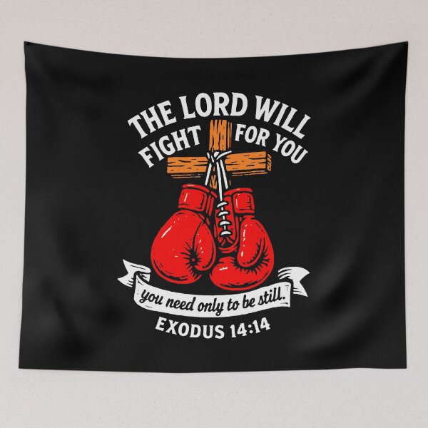 Item preview, Exodus 14:14 The LORD Will Fight For You You Need Only To Be Still designed and sold by plushism.