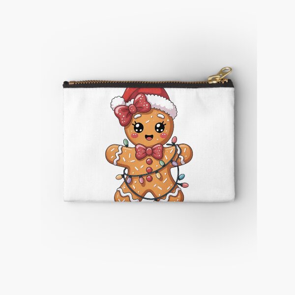 Item preview, Merry Christmas Gingerbread Cookie With Cute Holiday Lights designed and sold by kienoy.