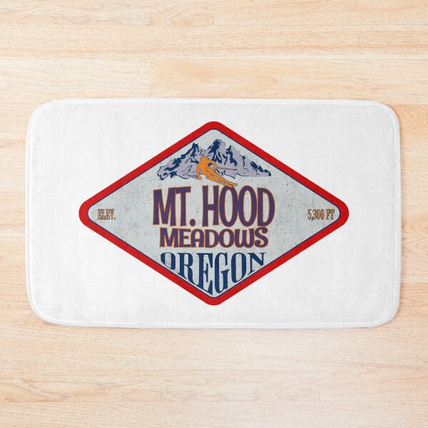 Item preview, Mt. Hood Meadows Ski Resort, Oregon, Vintage skiing badge design designed and sold by Wanderful-roads.