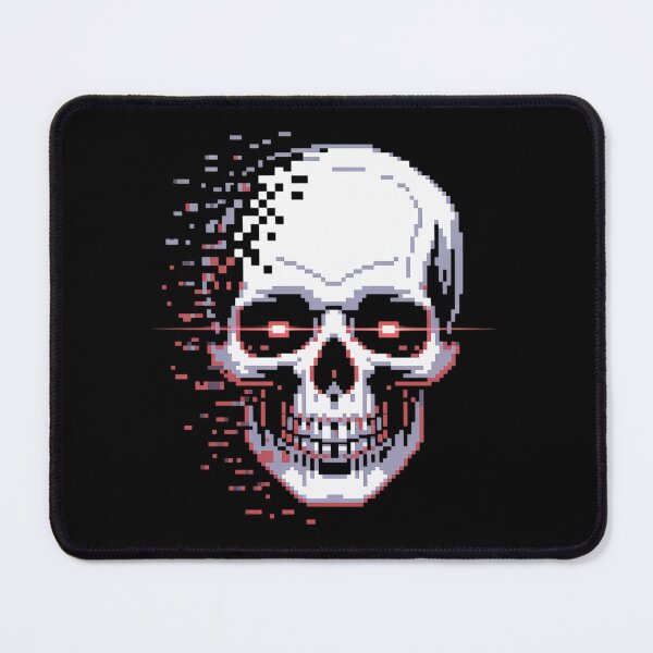 Item preview, Skull Pixel Art designed and sold by TiredPack.