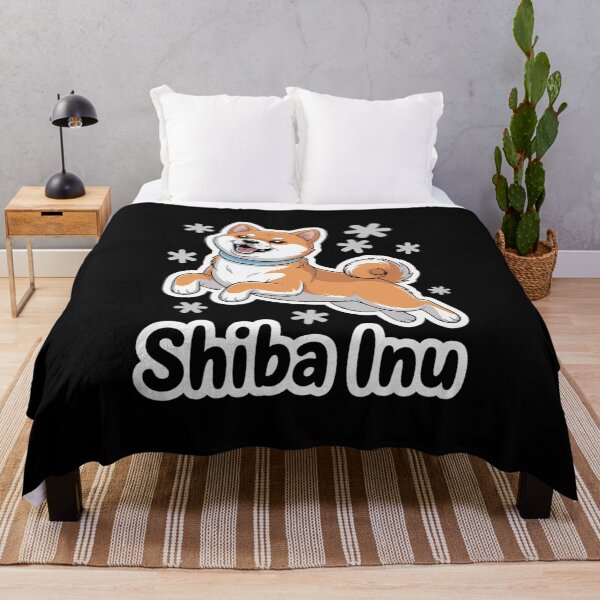 Item preview, Shiba Inu Dog Having A Good Stretch Pixelart Long designed and sold by milanforbes.