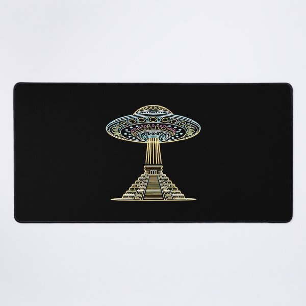 Item preview, Mayan Pyramid Meets Ufo Spacecraft designed and sold by OnaConnie.
