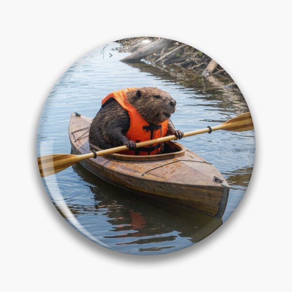 Item preview, Beaver Surveys His Bailiwick designed and sold by Tridentulus.