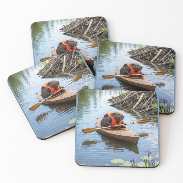 Item preview, Beaver Surveys His Bailiwick designed and sold by Tridentulus.