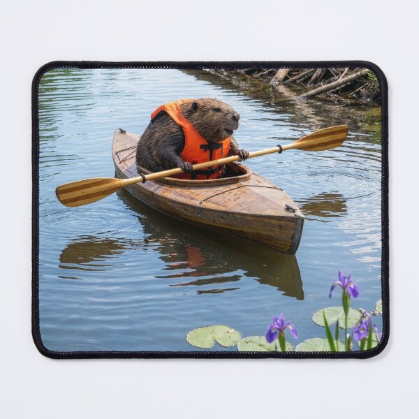 Item preview, Beaver Surveys His Bailiwick designed and sold by Tridentulus.