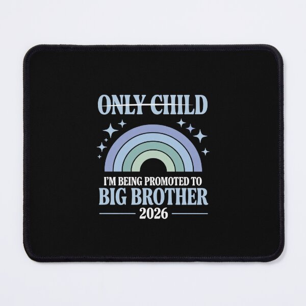 Item preview, Kids Promoted to Big Brother 2026 Rainbow Cute Sibling 2026 designed and sold by imsamaharem.