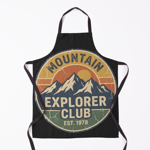 Item preview, Mountain Explorer Club Vintage Outdoor Badge | Retro Hiking & Adventure Design designed and sold by RogueWeave.
