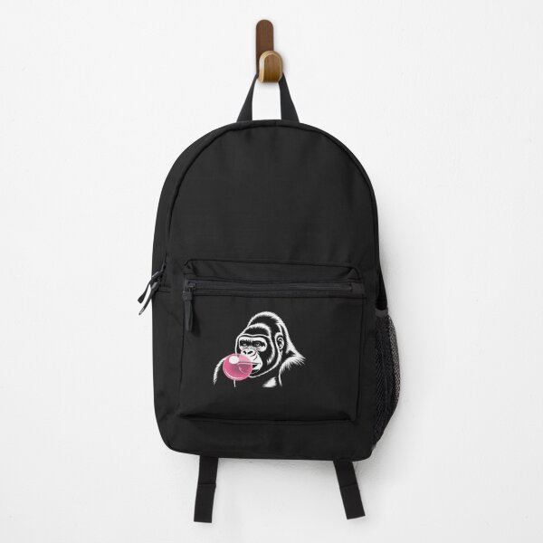 Item preview, Cute Gorilla on pink bubble gum Gorilla designed and sold by GaryPacheco6.