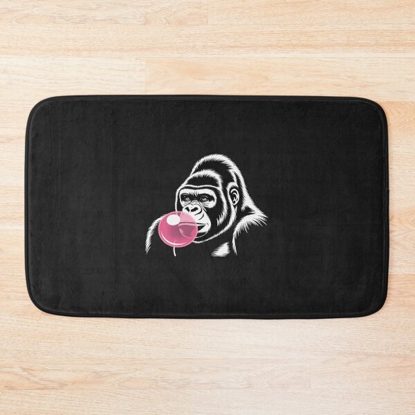 Item preview, Cute Gorilla on pink bubble gum Gorilla designed and sold by GaryPacheco6.
