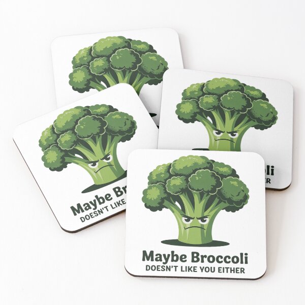 Item preview, Maybe Broccoli Doesn't Like You Either I Hate Brokkoli  designed and sold by RuthGAArt.