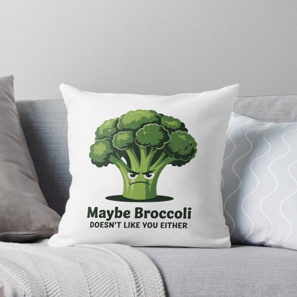 Item preview, Maybe Broccoli Doesn't Like You Either I Hate Brokkoli  designed and sold by RuthGAArt.