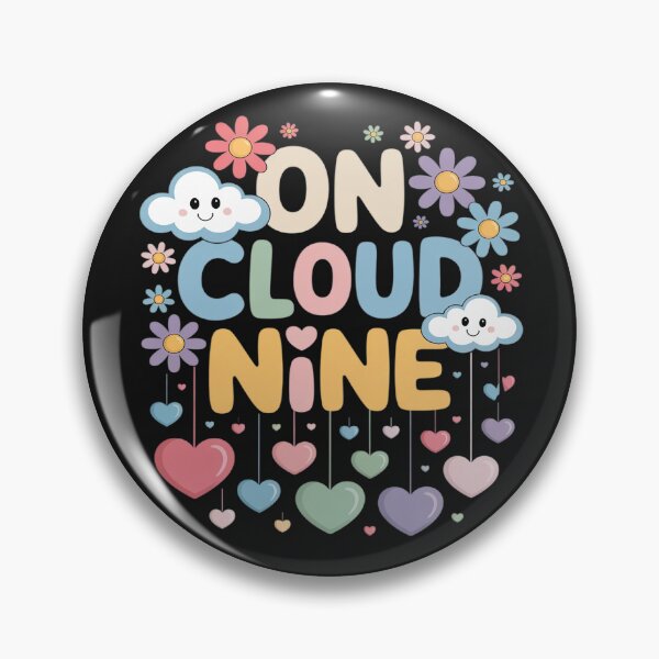 Item preview, Cute On Cloud Nine Flower Happy 9th Birthday 9 Years Old designed and sold by GaryPacheco6.